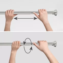 Sonoma Goods For Life® Anderson Aluminum Finial Tension Rod -Sonoma Goods For Life 3284568 ALT2