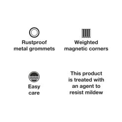 Sonoma Goods For Life® Heavy Weight PEVA Shower Curtain Liner -Sonoma Goods For Life 3363520 ALT5