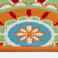 Sonoma Goods For Life® Floral Medallion Indoor/Outdoor Area And Throw Rug -Sonoma Goods For Life 3513100 ALT3