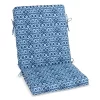 Sonoma Goods For Life® Indoor Outdoor Chair Cushion -Sonoma Goods For Life 3553855 Blue Shibori