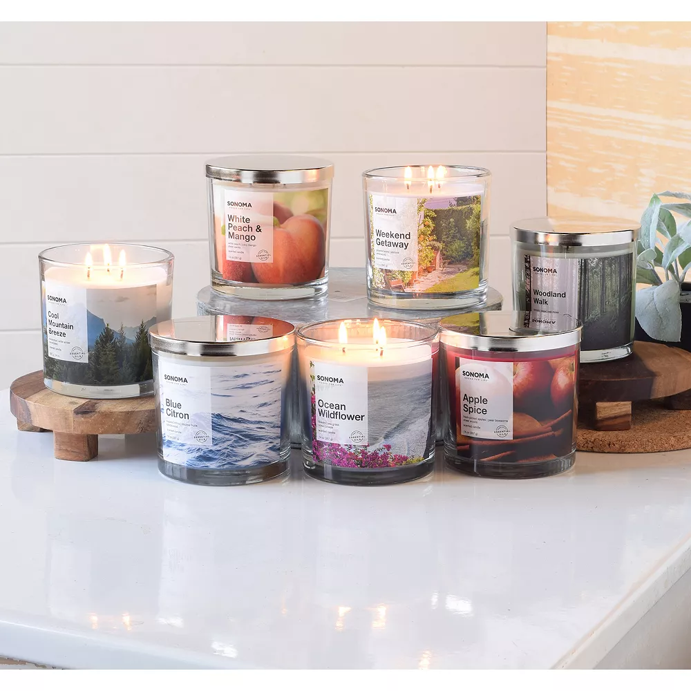 Sonoma Goods For Life® Weekend Getaway 14-oz. 3-Wick Candle Jar Sonoma Goods For Life® Weekend Getaway 14-oz. 3-Wick Candle Jar -Sonoma Goods For Life 3917072 ALT3