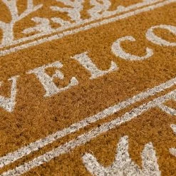 Sonoma Goods For Life® Coral "Welcome" Coir Doormat - 18'' X 30'' 3 Sonoma Goods For Life® Coral "Welcome" Coir Doormat - 18'' X 30'' -Sonoma Goods For Life 5253374 ALT3