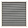 Sonoma Goods For Life® 12" X 12" Letterboard Gray Slates With White Frame -Sonoma Goods For Life 5281594
