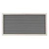 Sonoma Goods For Life® 14" X 7" Letterboard Gray Slats With White Frame -Sonoma Goods For Life 5281598
