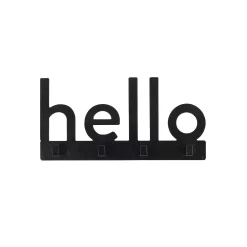 Sonoma Goods For Life® Hello 4-Hook Wall Decor