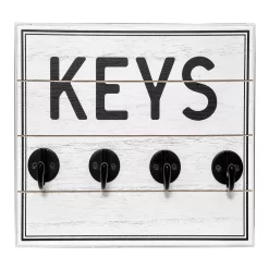 Sonoma Goods For Life® Keys 4-Hook Wall Decor