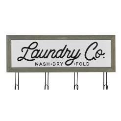 Sonoma Goods For Life® 4-Hook Laundry Co. Wall Decor