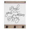 Sonoma Goods For Life® Wash Your Worries Away 3-Hook Laundry Wall Decor -Sonoma Goods For Life 5569602