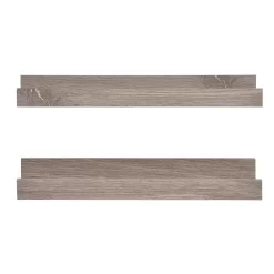 Sonoma Goods For Life® Gray Ledge Shelf Wall Decor 2-piece Set -Sonoma Goods For Life 5626530 ALT2