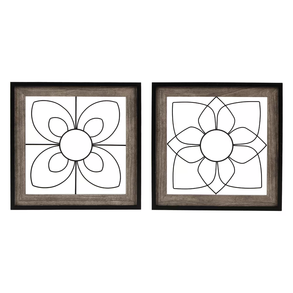 Sonoma Goods For Life® Flower Gate Wall Decor 2-piece Set Sonoma Goods For Life® Flower Gate Wall Decor 2-piece Set -Sonoma Goods For Life 5635990