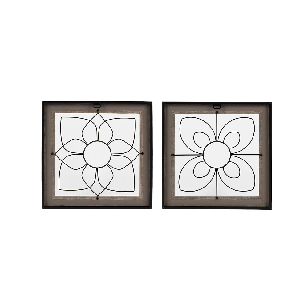 Sonoma Goods For Life® Flower Gate Wall Decor 2-piece Set Sonoma Goods For Life® Flower Gate Wall Decor 2-piece Set -Sonoma Goods For Life 5635990 ALT3