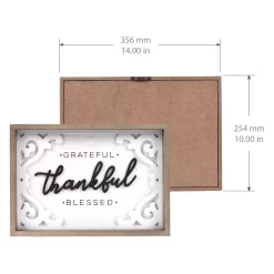 Sonoma Goods For Life® Grateful Thankful Blessed Wall Decor -Sonoma Goods For Life 5635998 ALT2