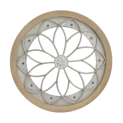 Sonoma Goods For Life® Mixed Material Flower Wall Medallion