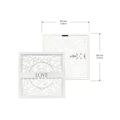 Sonoma Goods For Life® Carved Panel With Love Sentiment -Sonoma Goods For Life 5649741 ALT4