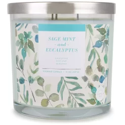Sonoma Goods For Life® Sage Mint & Eucalyptus 14-oz. Candle Jar
