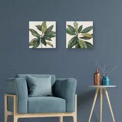 Sonoma Goods For Life® Magnolia Leaves I & II Canvas Wall Art 2-piece Set -Sonoma Goods For Life 5661545 ALT2