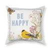 Sonoma Goods For Life® 17" X 17" "Be Happy" Outdoor Throw Pillow -Sonoma Goods For Life 5870569