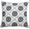 Sonoma Goods For Life® 20" X 20" Ivory Blue Geo Throw Pillow -Sonoma Goods For Life 5876326