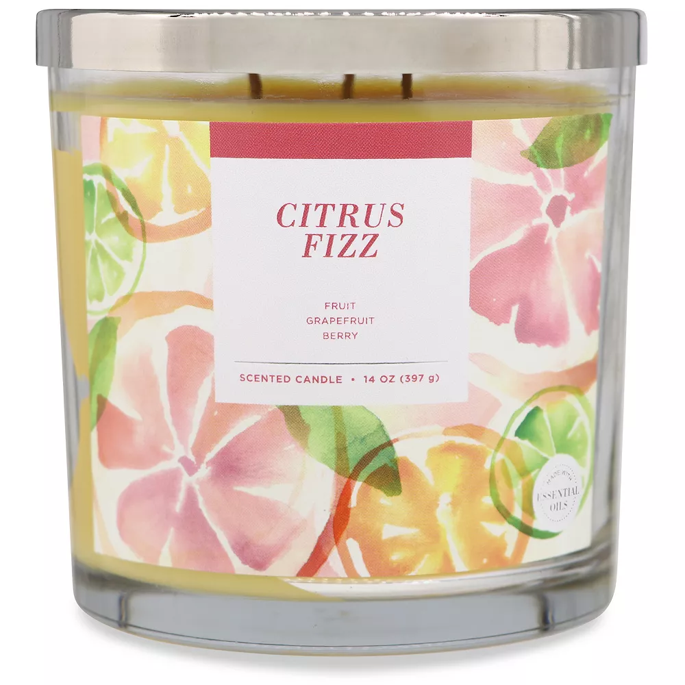 Sonoma Goods For Life® Citrus Fizz 14-oz. Candle Jar Sonoma Goods For Life® Citrus Fizz 14-oz. Candle Jar -Sonoma Goods For Life 5877284 ALT2