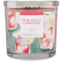 Sonoma Goods For Life® Pink Melon Lemonade 14-oz. Candle Jar -Sonoma Goods For Life 5877296 ALT2