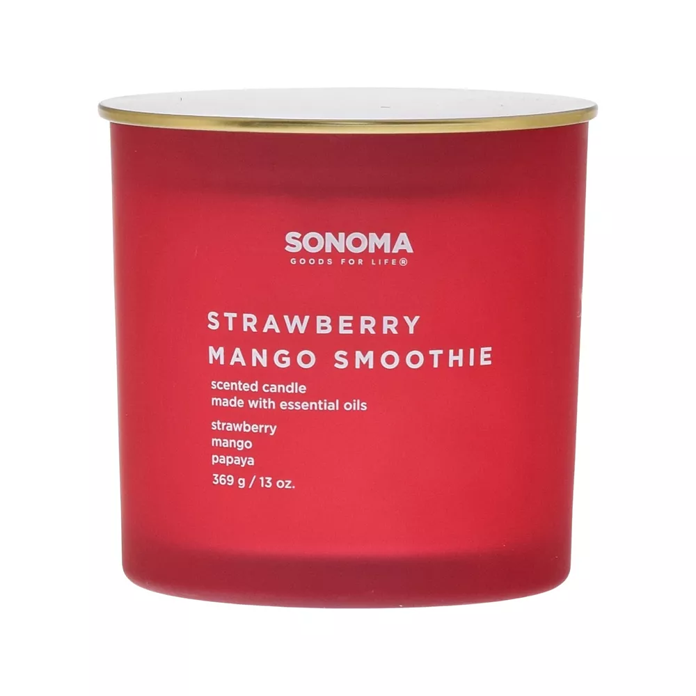 Sonoma Goods For Life® Strawberry Mango Smoothie 13-oz. Candle Jar Sonoma Goods For Life® Strawberry Mango Smoothie 13-oz. Candle Jar -Sonoma Goods For Life 5879788