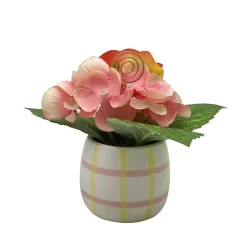 Sonoma Goods For Life® Artificial Hydrangea Planter 1-Photo Clip Table Decor