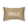 Sonoma Goods For Life® Hello Outdoor Pillow -Sonoma Goods For Life 5918426