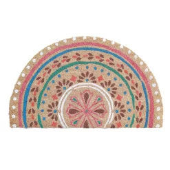 Sonoma Goods For Life® Coir Half-Medallion Boho Doormat