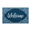 Sonoma Goods For Life® BLUE WELCOME MEDALLION DOORMAT