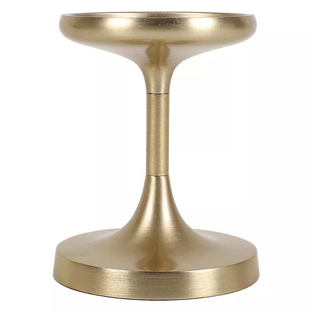 Sonoma Goods For Life® Gold Finish Pillar Candle Holder Table Decor Sonoma Goods For Life® Gold Finish Pillar Candle Holder Table Decor -Sonoma Goods For Life 5997182