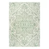 Estre Boho Indoor/Outdoor Rug -Sonoma Goods For Life 6148470 Green Cream