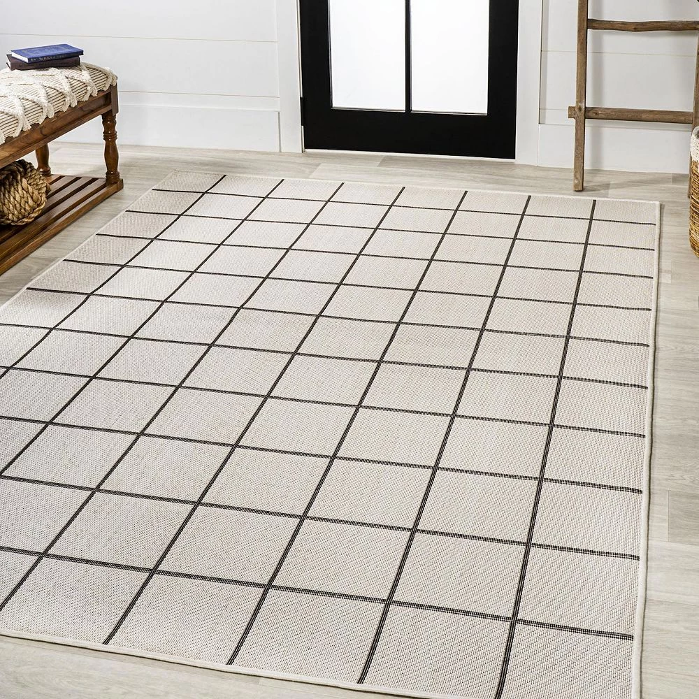 Grid Indoor/Outdoor Rug Grid Indoor/Outdoor Rug -Sonoma Goods For Life 6149439 ALT