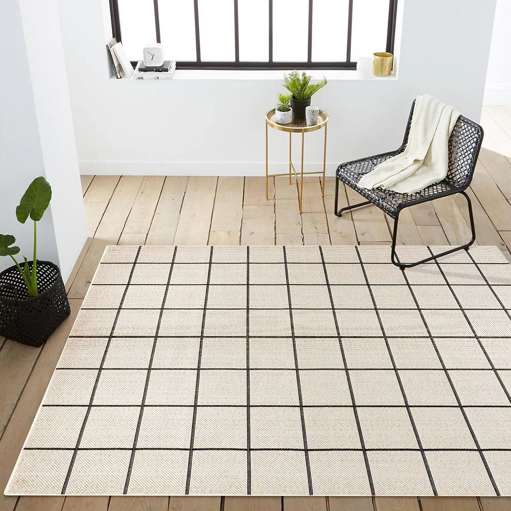 Grid Indoor/Outdoor Rug Grid Indoor/Outdoor Rug -Sonoma Goods For Life 6149439 ALT2